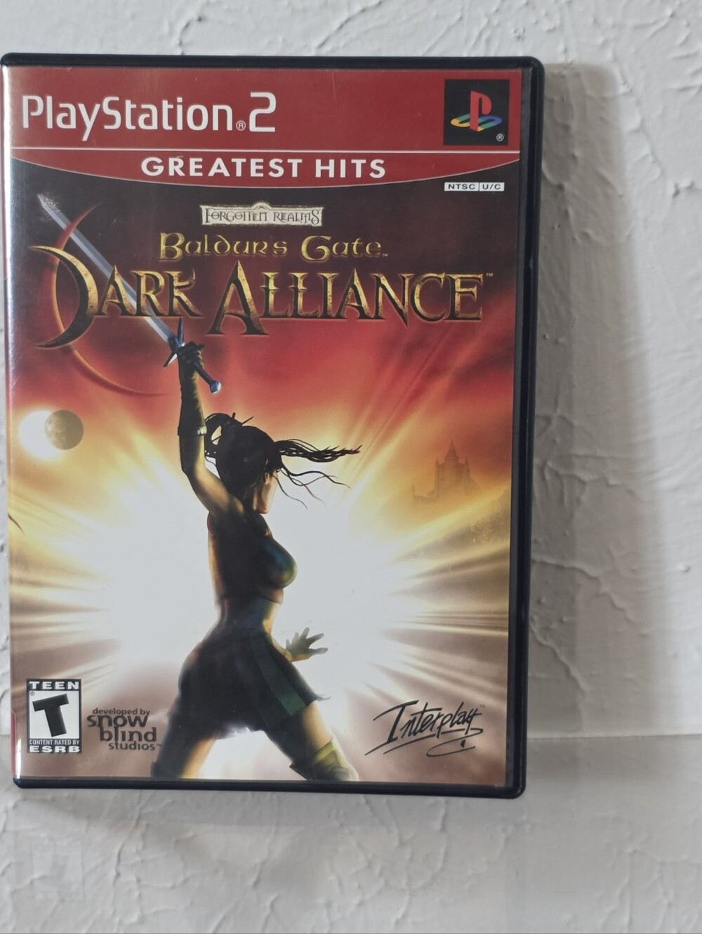 Baldur's Gate: Dark Alliance (Sony PlayStation 2, 2005) Vintage Video Game